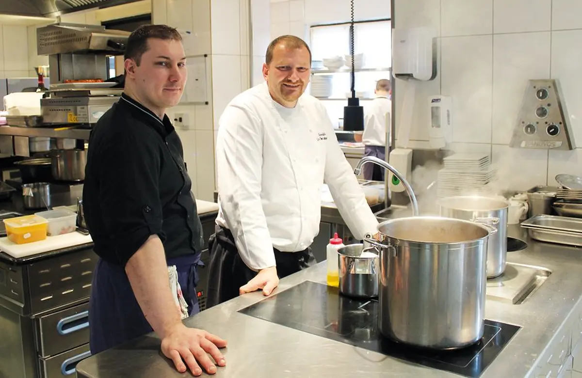 Laurent Haller et son fidèle second, Eric Lebienvenu