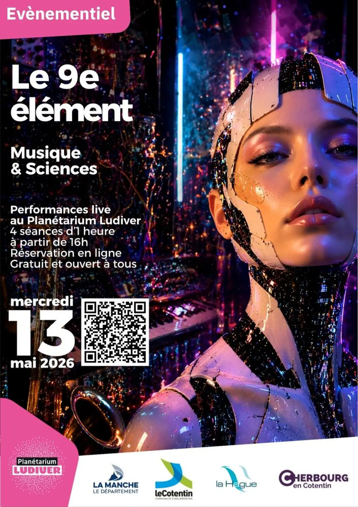 Le 9e élément : Musique & Sciences au Planétarium Ludiver