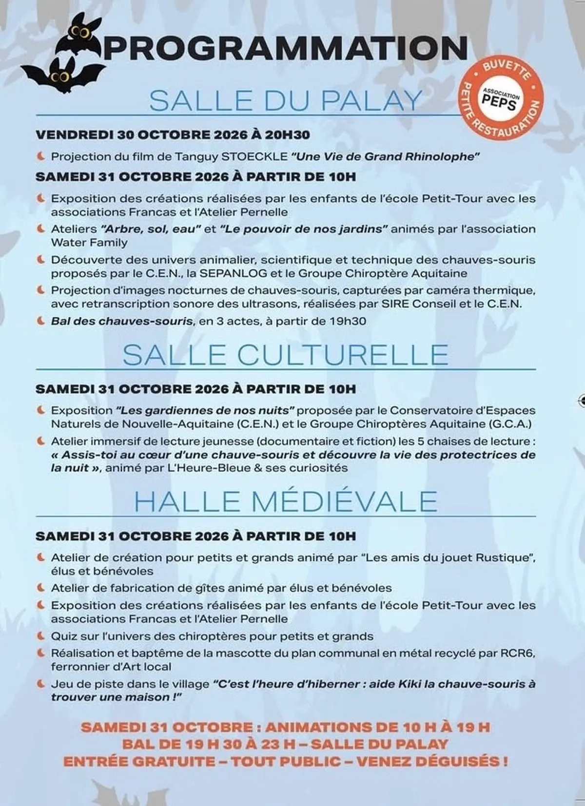 Le bal des chauves-souris