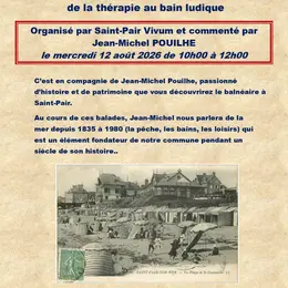 Le balnéaire à Saint-Pair de 1835 à 1980