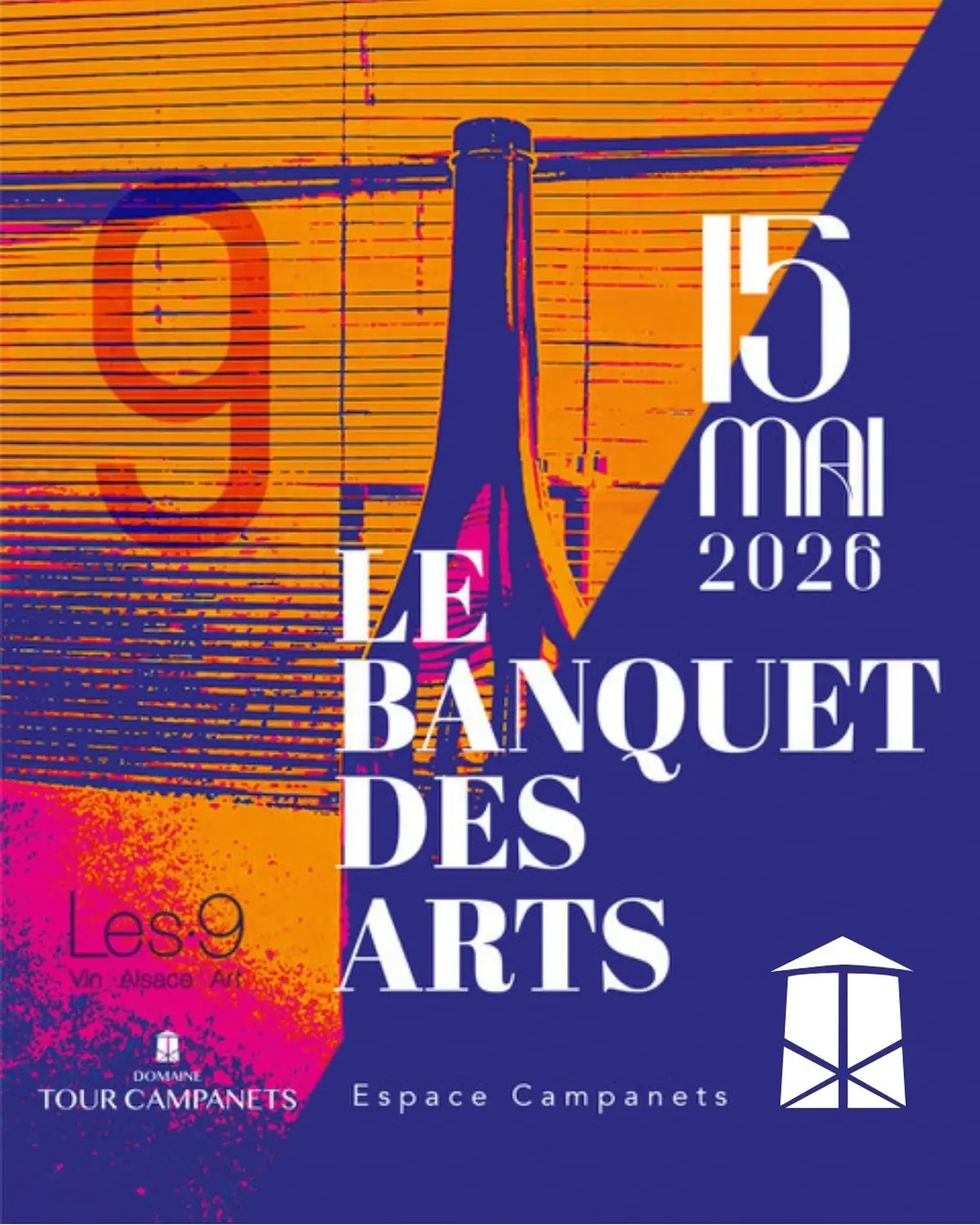 Le Banquet des Arts - Les 9.Vin I Alsace I Art & Tour Campanets