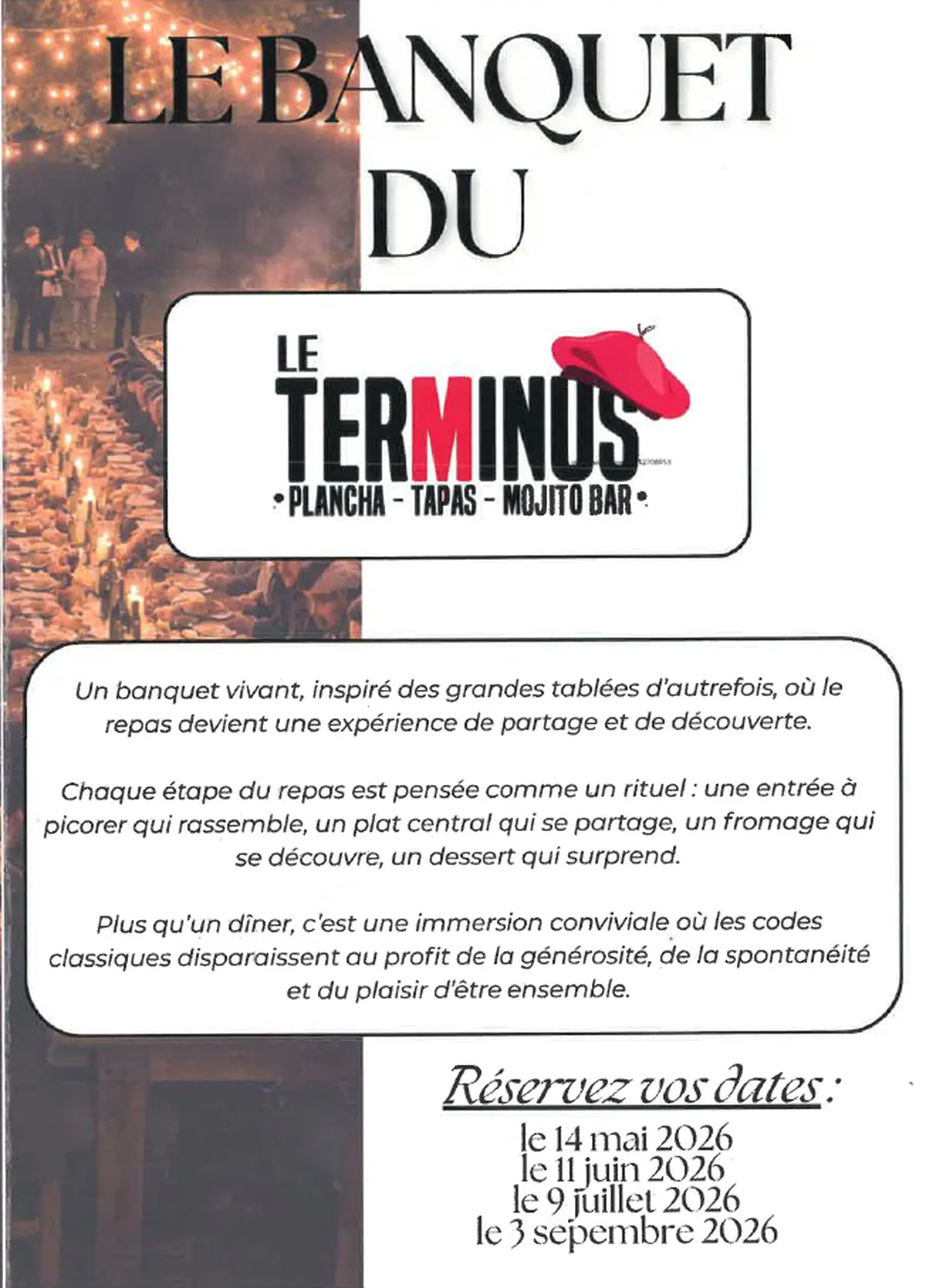 Le banquet du Terminus