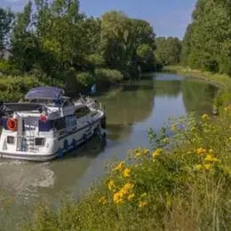 Le barrage et les écluse de Rilly sur Aisne