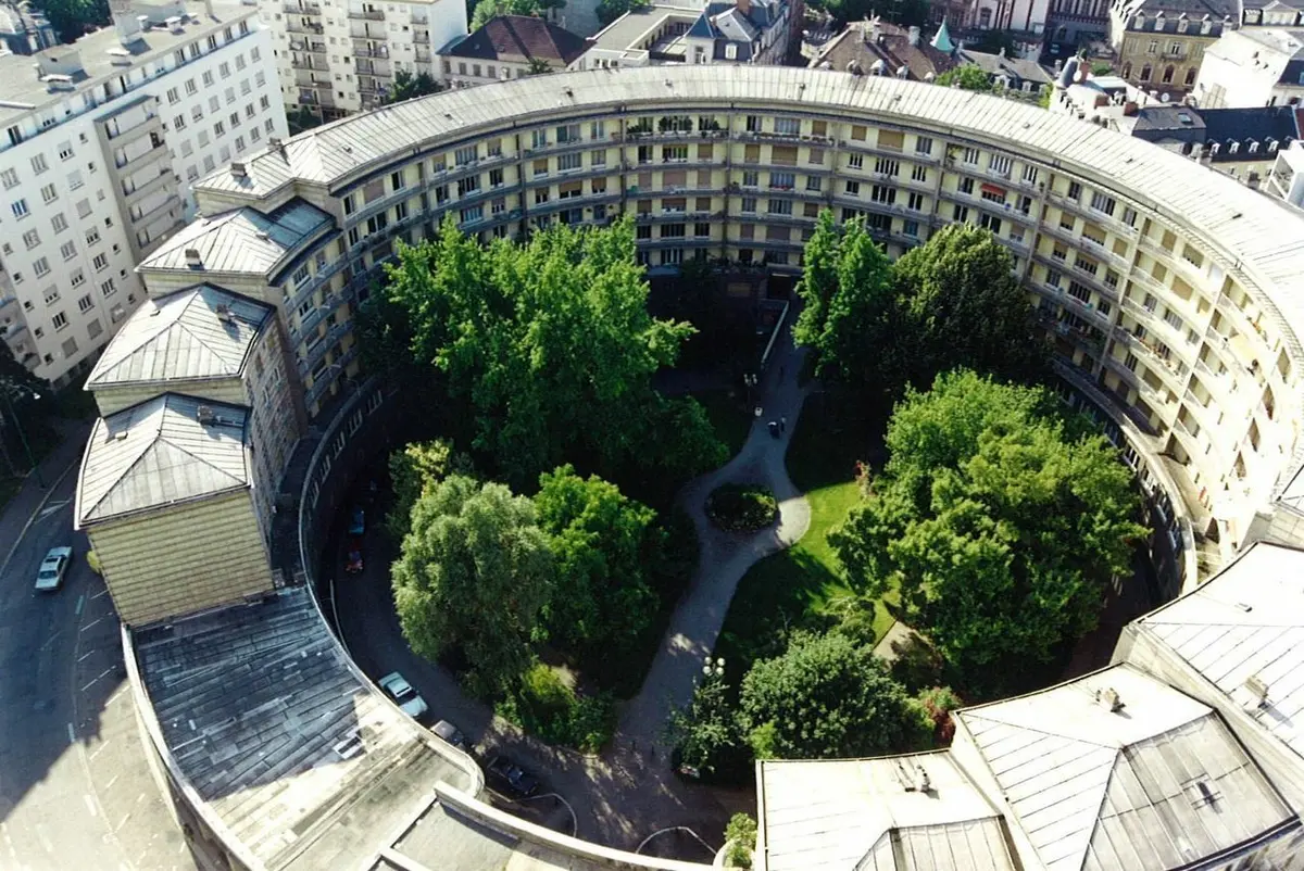 Le bâtiment Annulaire à Mulhouse