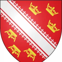 Le blason de l'Alsace, arborée de couronnes en disant long sur son passé DR