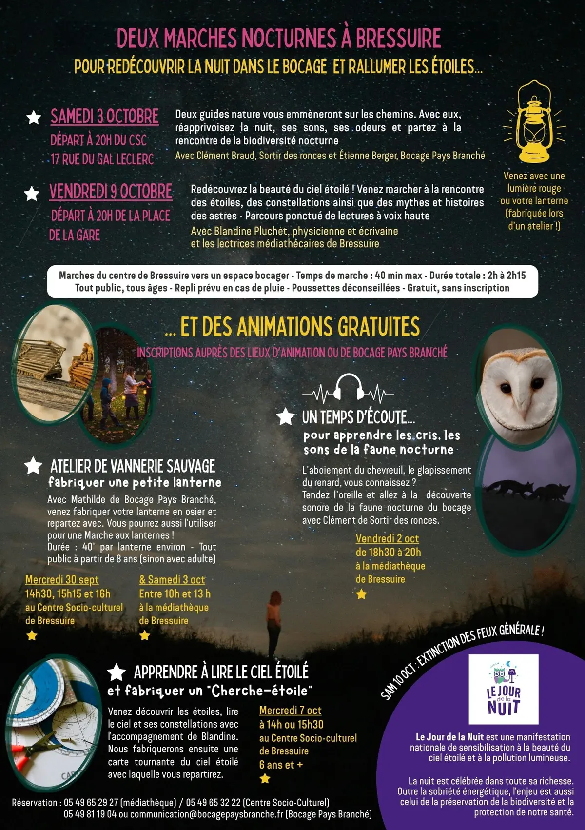 Le Bocage Etoilé - Marche nocturne aux lanternes