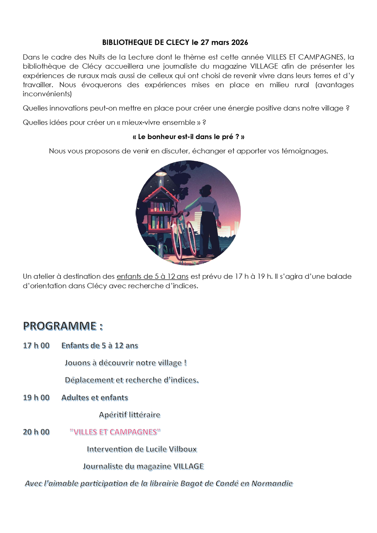 Le bonheur est-il dans le pré ?