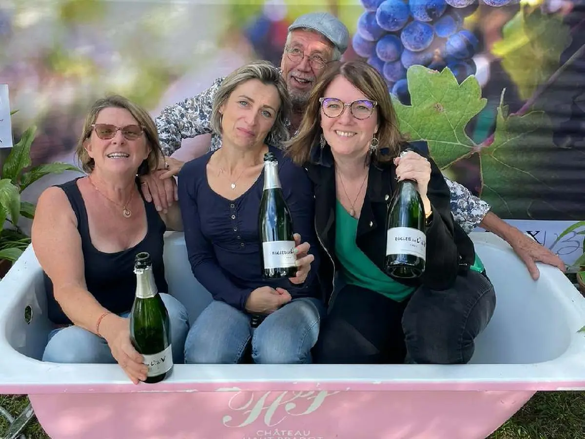 Le bourru en fête au château Haut-Pradot