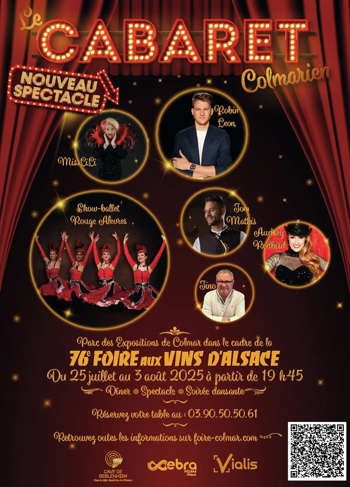 Le Cabaret Colmarien vous attend cet été