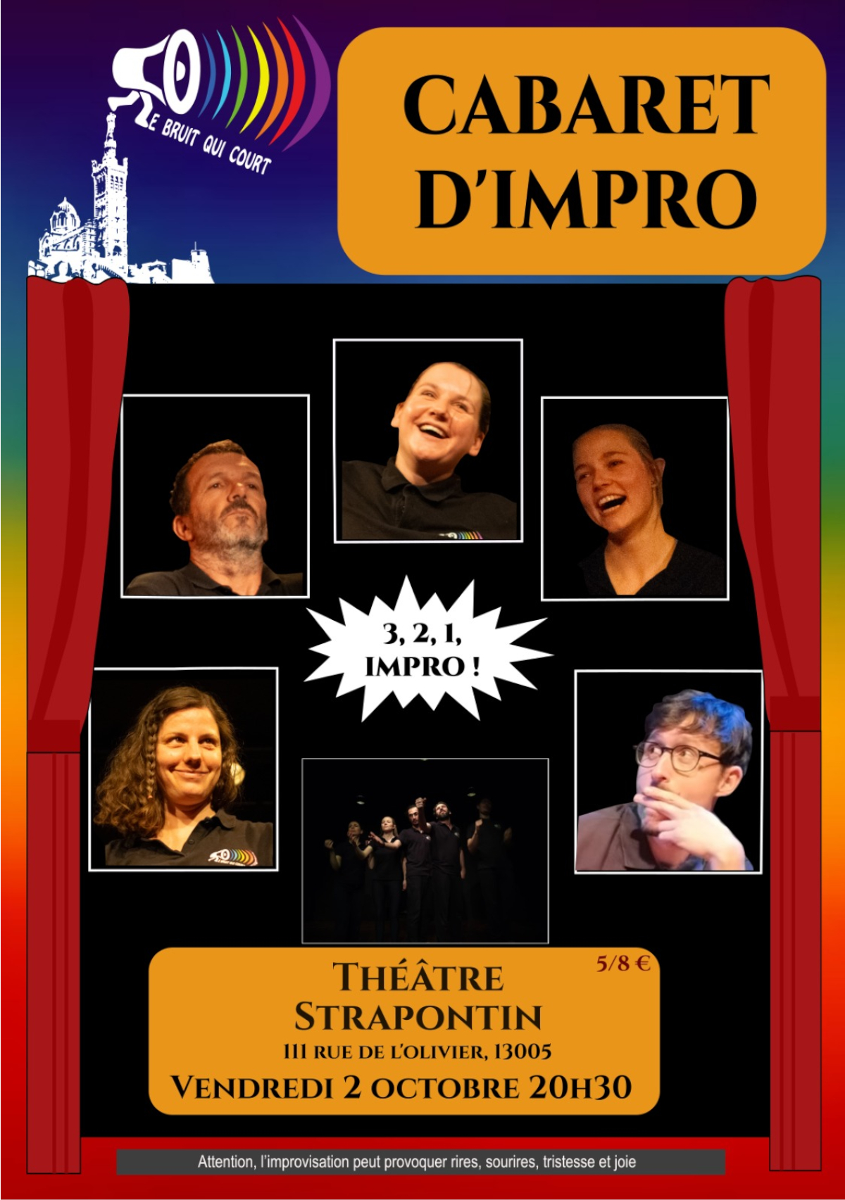 Le Cabaret d'impro du Bruit Qui Court