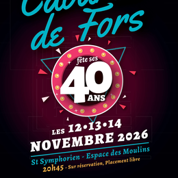 Le cabaret de Fors fête ses 40 ans à Saint-Symphorien