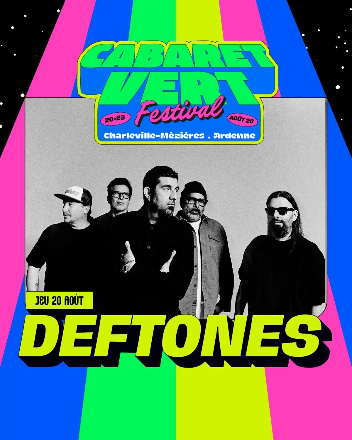 Deftones au Cabaret Vert 2026