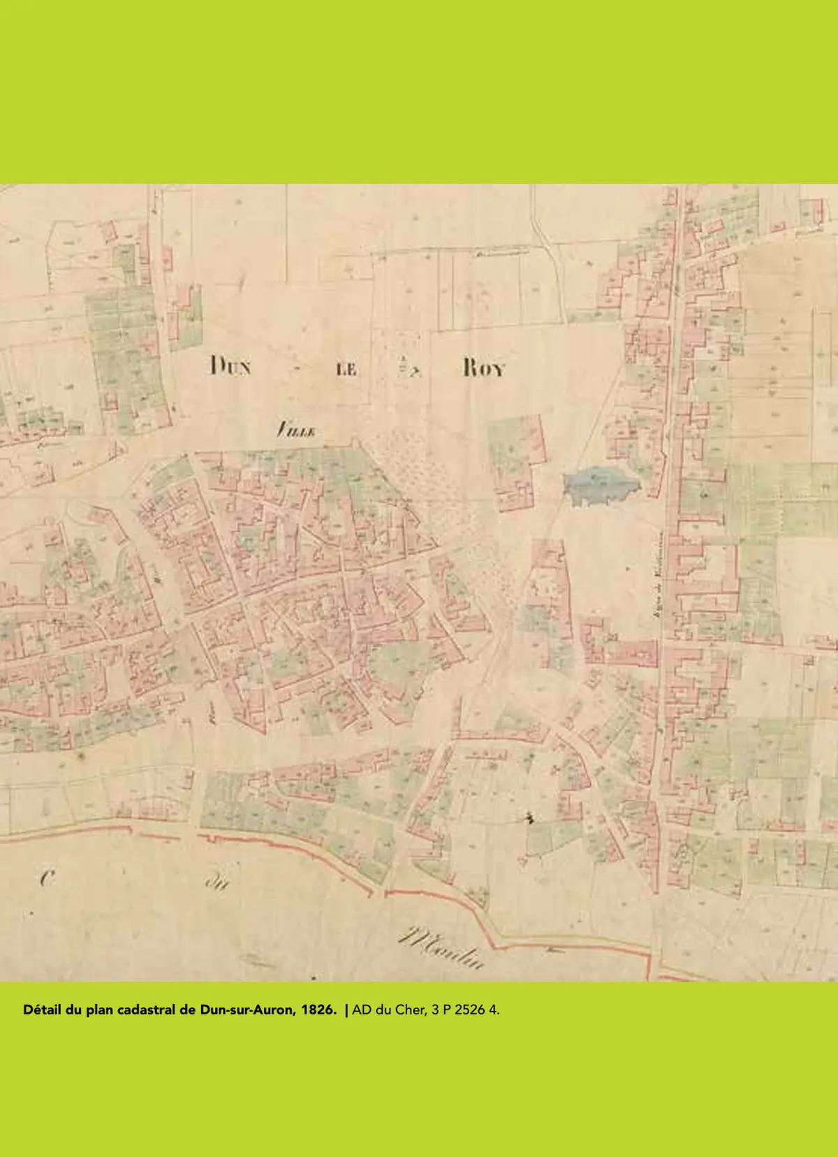 Le cadastre : des plans aux matrices