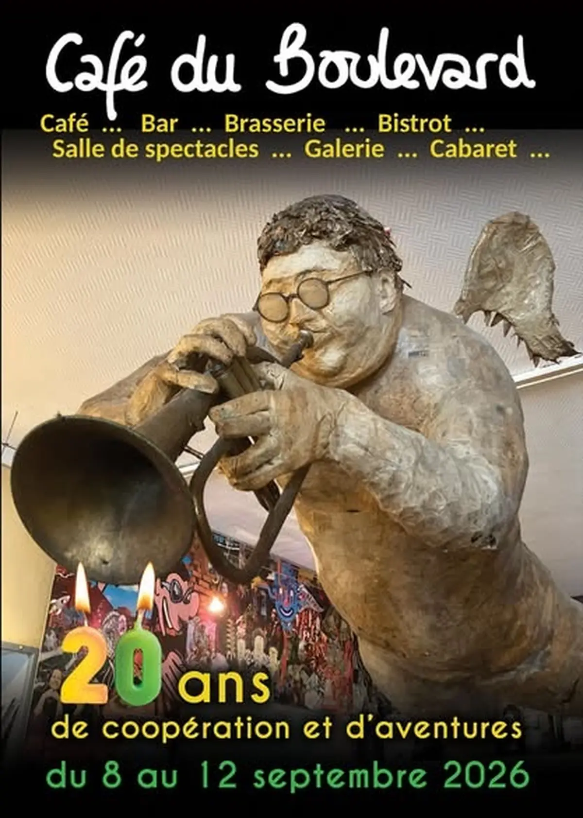 Le café du Boulevard - 20 ans de coopération et d'aventures