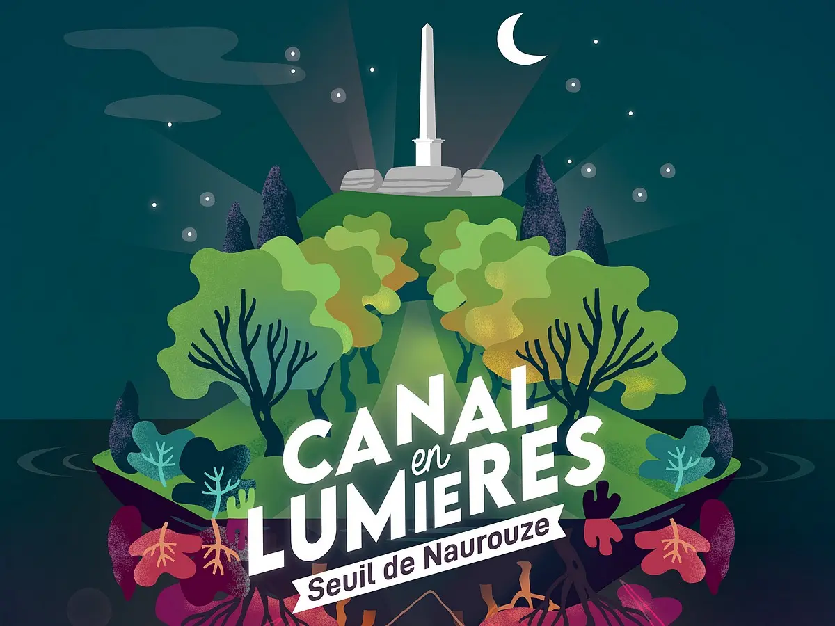 Le Canal En Lumières - Parcours Immersif Nocturne Au Seuil De Naurouze