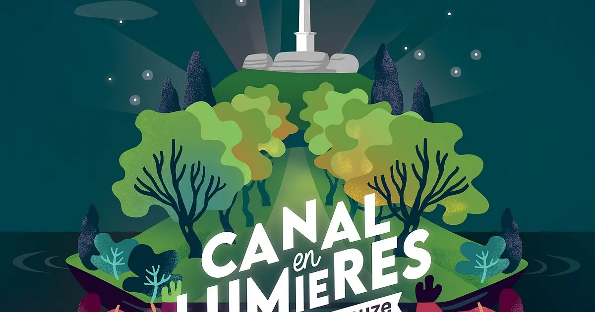 Le Canal En Lumières - Parcours Immersif Nocturne Au Seuil De Naurouze