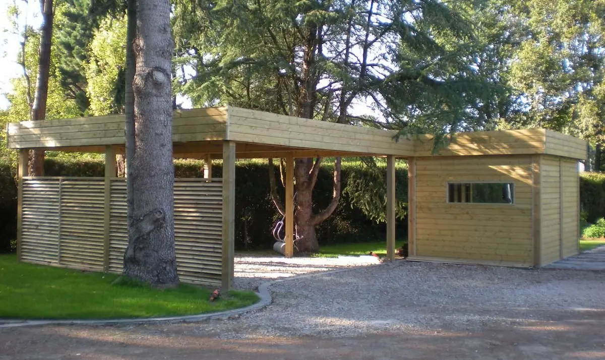 Le carport pour camping-car ou caravane