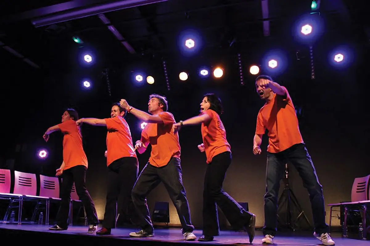 Les Zidéfuz, l'une des cinq équipes participant au championnat