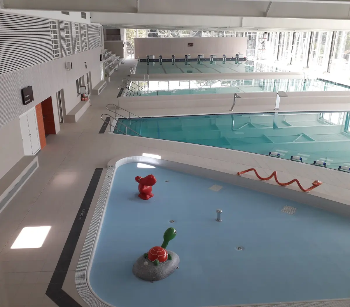 Le centre aquatique Nautilia à Guebwiller