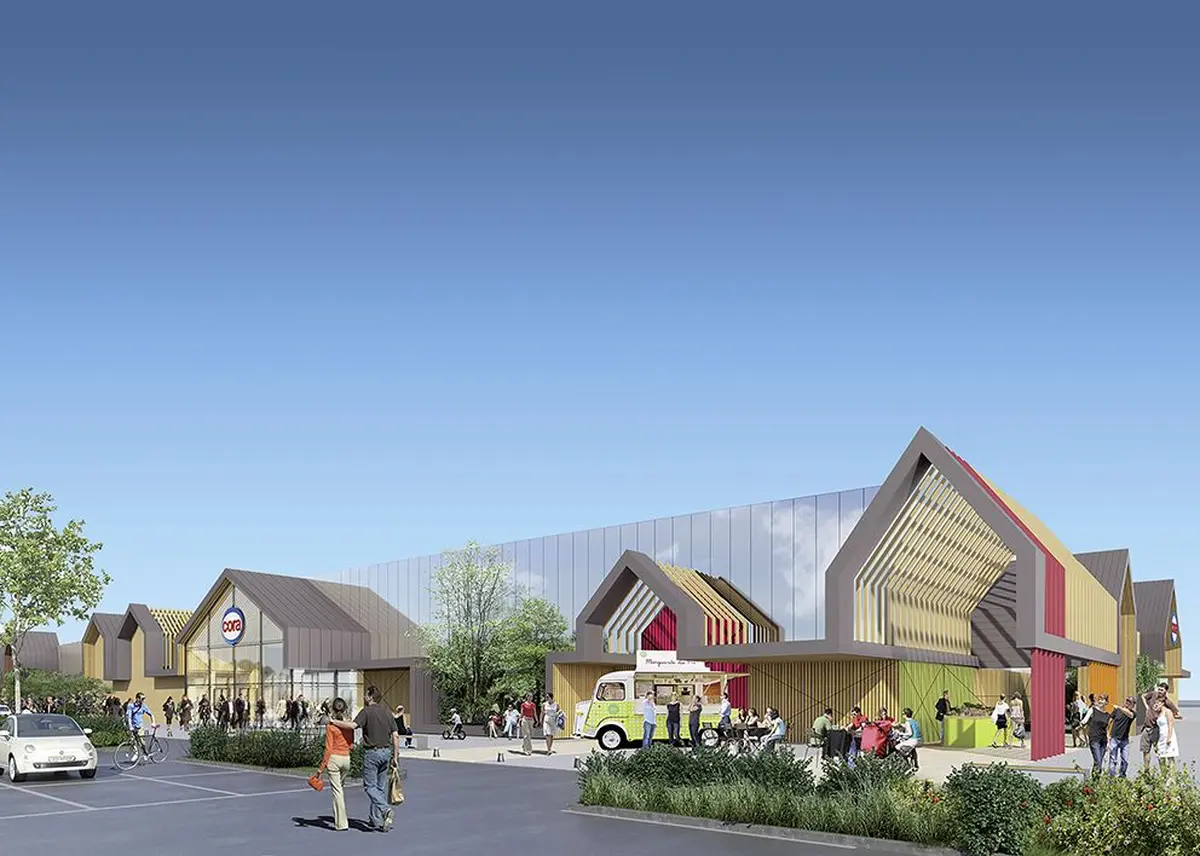 Le centre commercial de Houssen va s'agrandir et changer de décor d'ici à la fin de l'année 2018