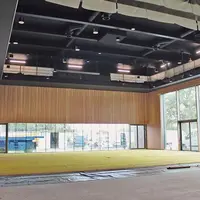 La salle culturelle de 400 places, pas encore terminée en cet été 2021 DR