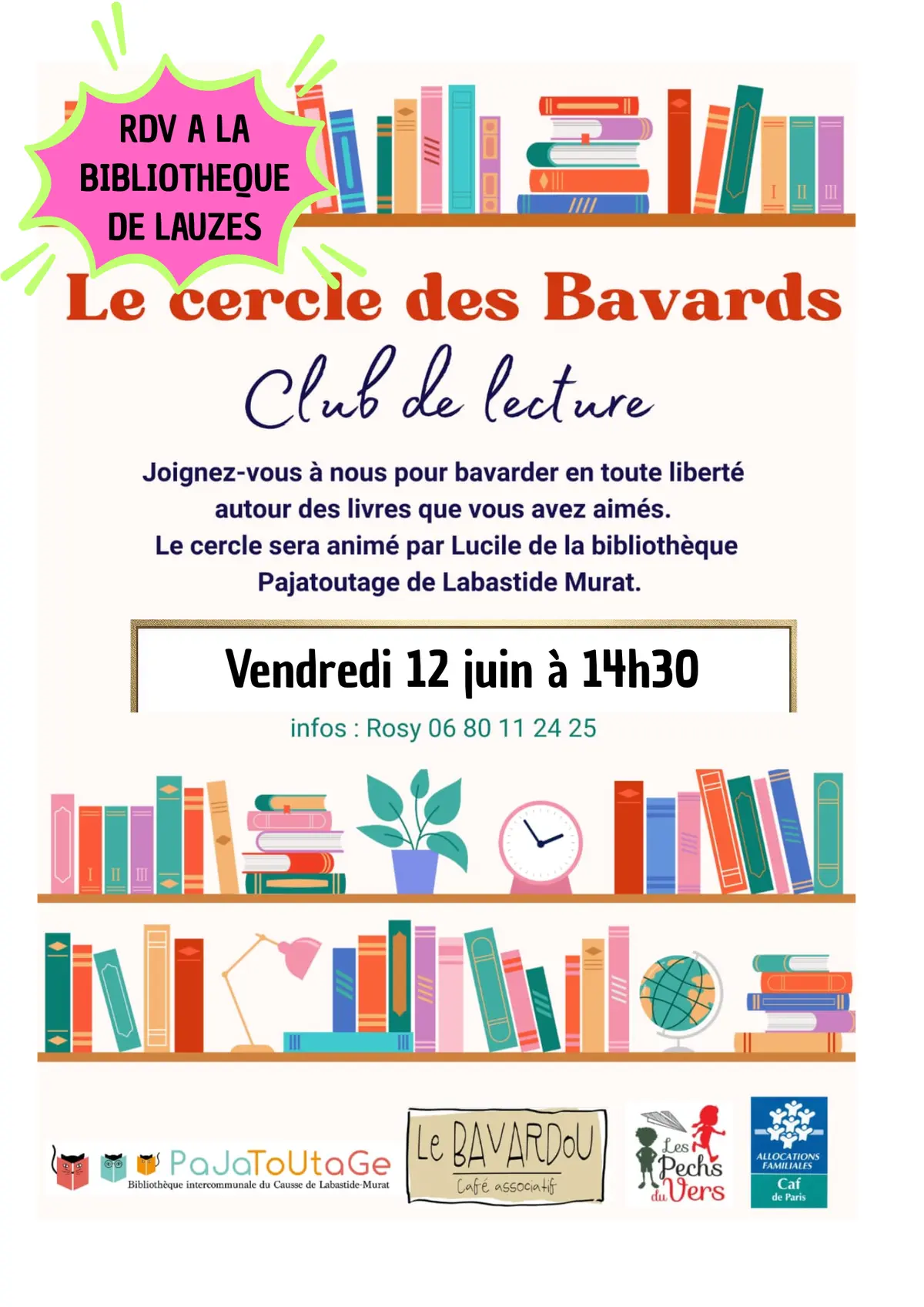 Le Cercle des Bavards - club de lecture du Bavardou