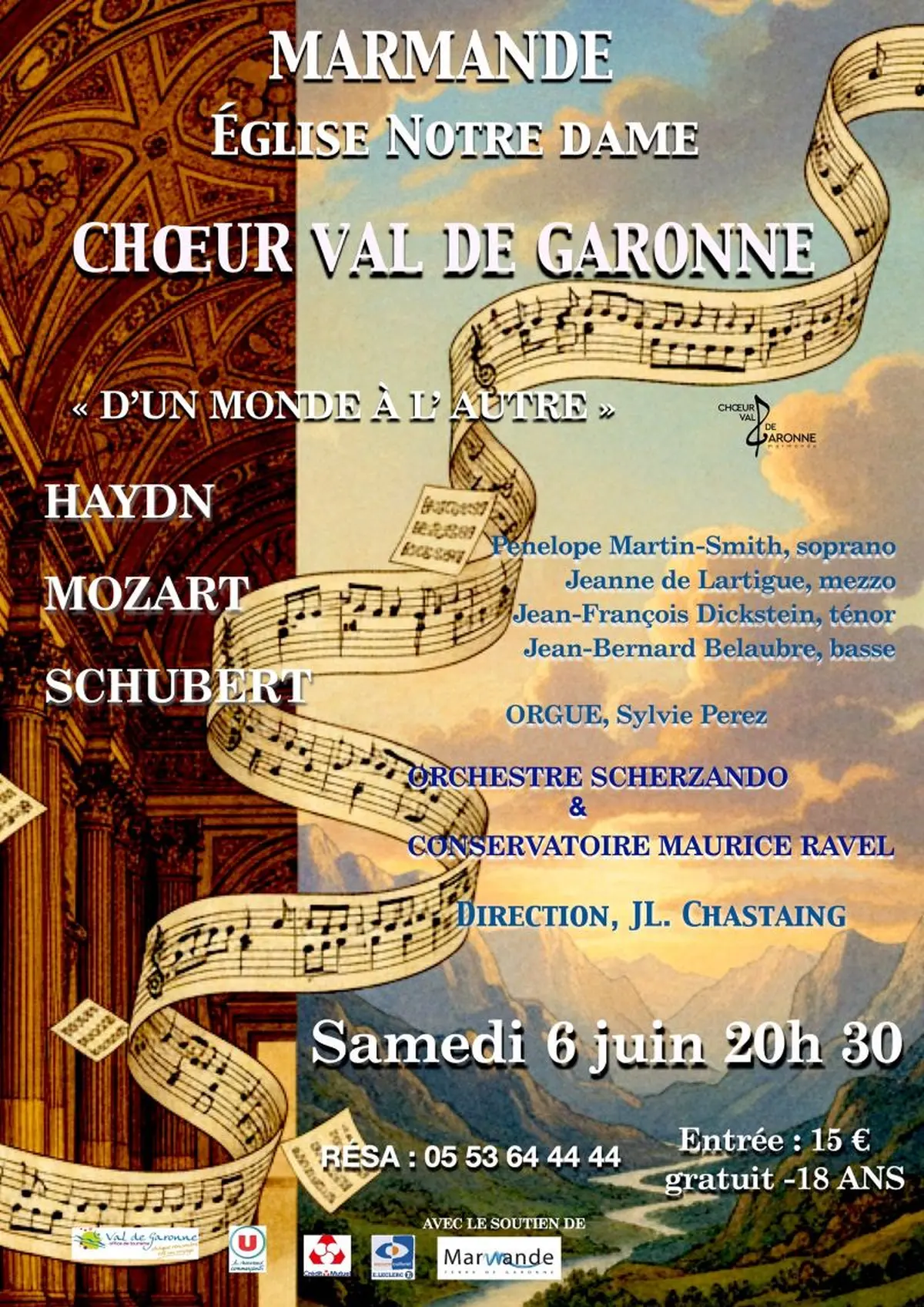 Le Chœur Val de Garonne D'un monde à l'autre