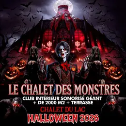 Le Chalet Des Monstres Halloween Party Geante + De 2500 M2