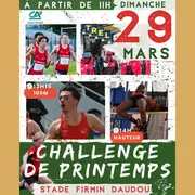 Le Challenge de printemps revient au stade Firmin-Daudou
