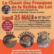 Le chant des fresques de la Vallée du Lot
