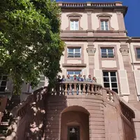 La façade arrière du château de la Neuenbourg &copy; JDS