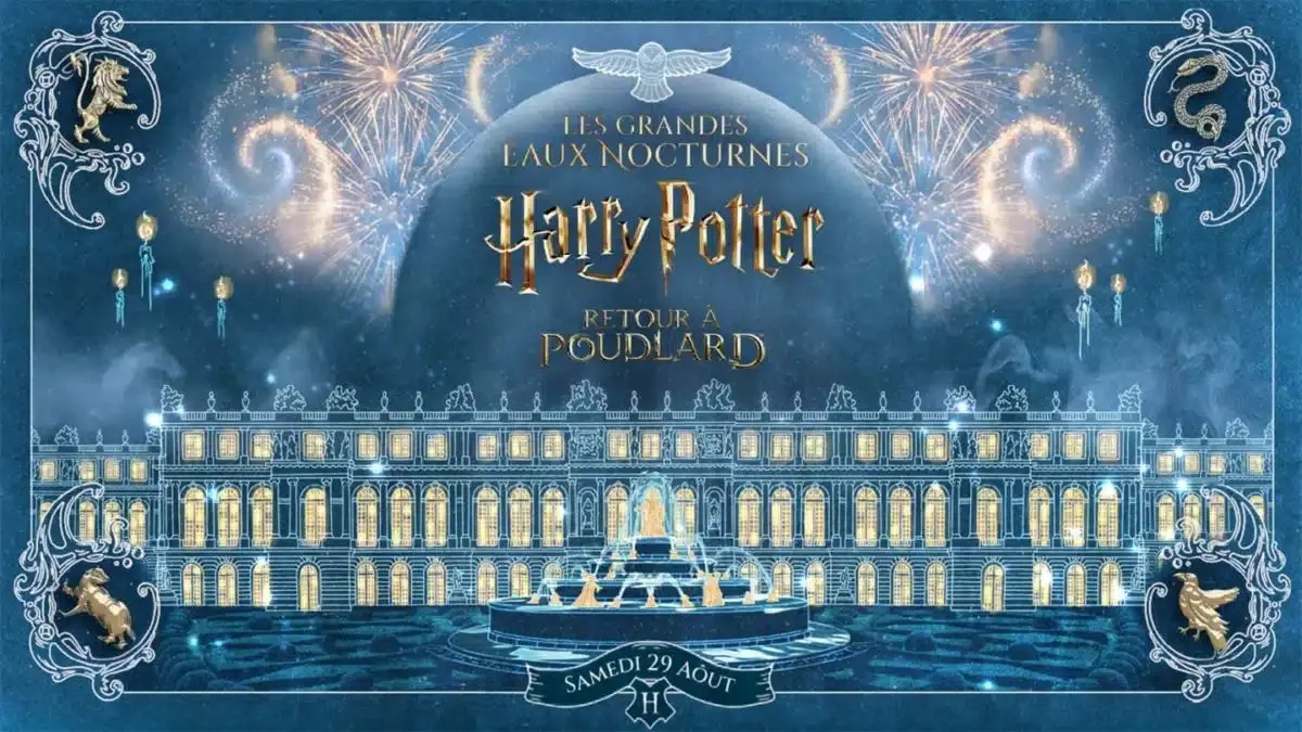 Soirée Harry Potter au Château de Versailles le 29 août 2026 