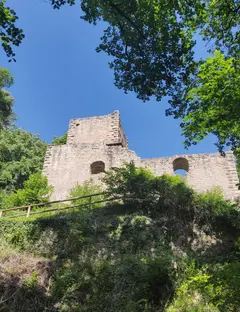Le château du Hagueneck à Wettolsheim