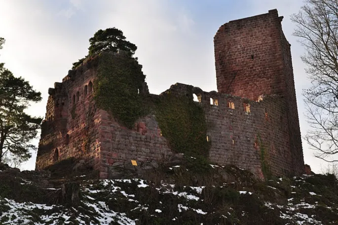 Le château du Landsberg garde un bel aspect malgré ses 4 siècles d\'abandon