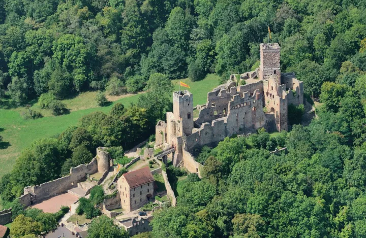 Le château du Rötteln À Lörrach