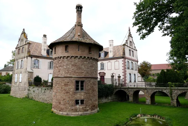 Le château médiéval d'Osthoffen