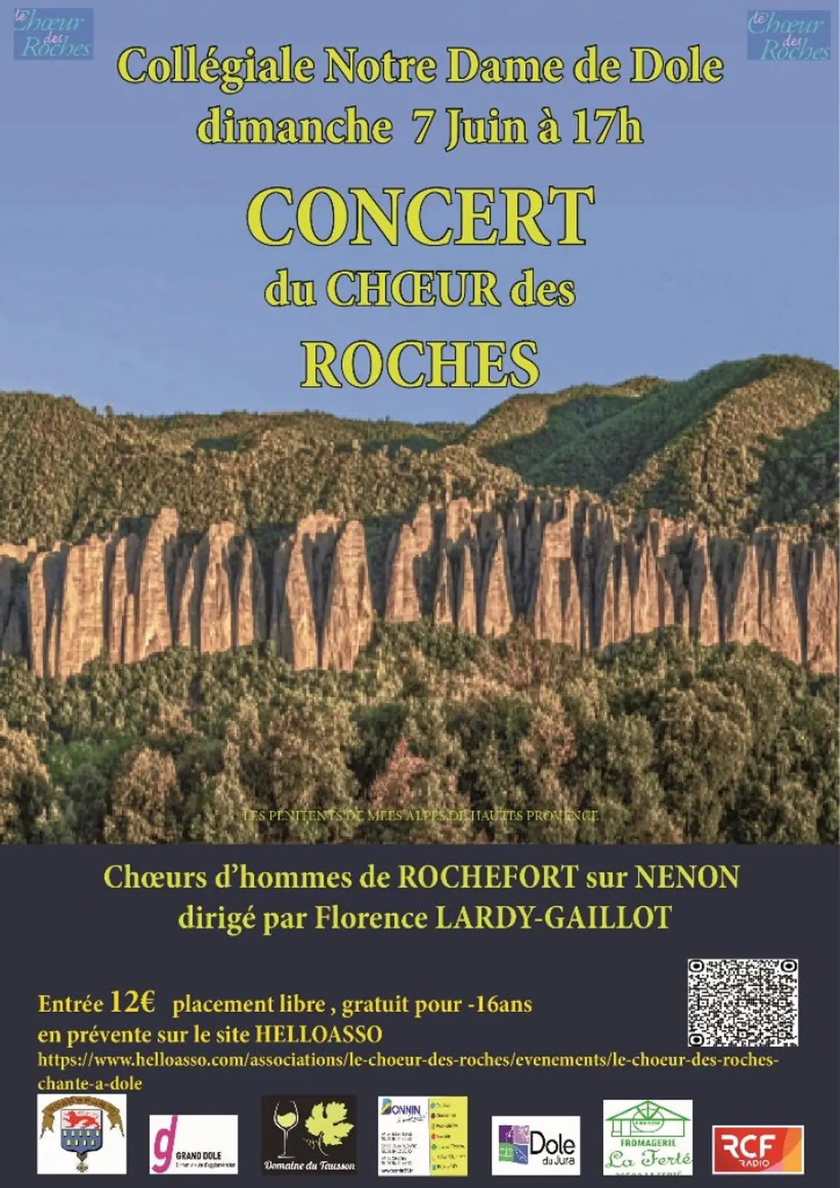 Le Choeur des Roches chante à Dole