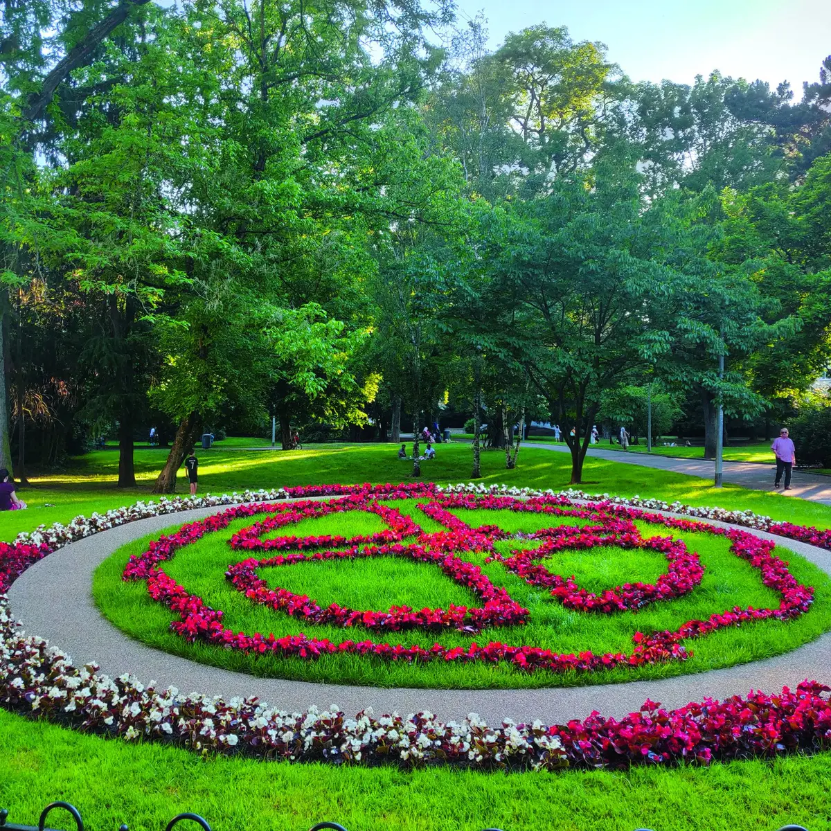 Le circuit des parcs mulhousiens