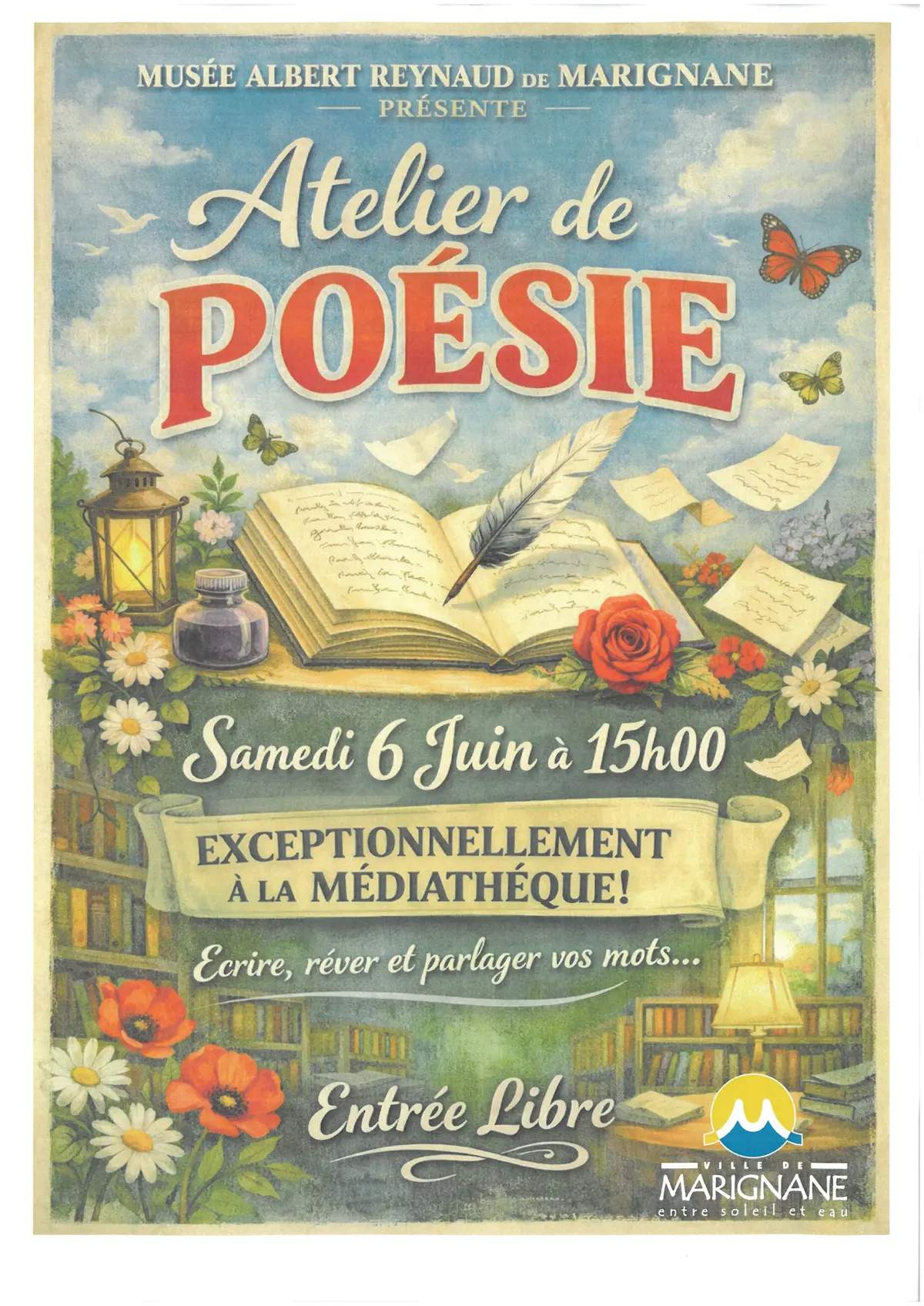 Le club des poètes du musée Albert Reynaud