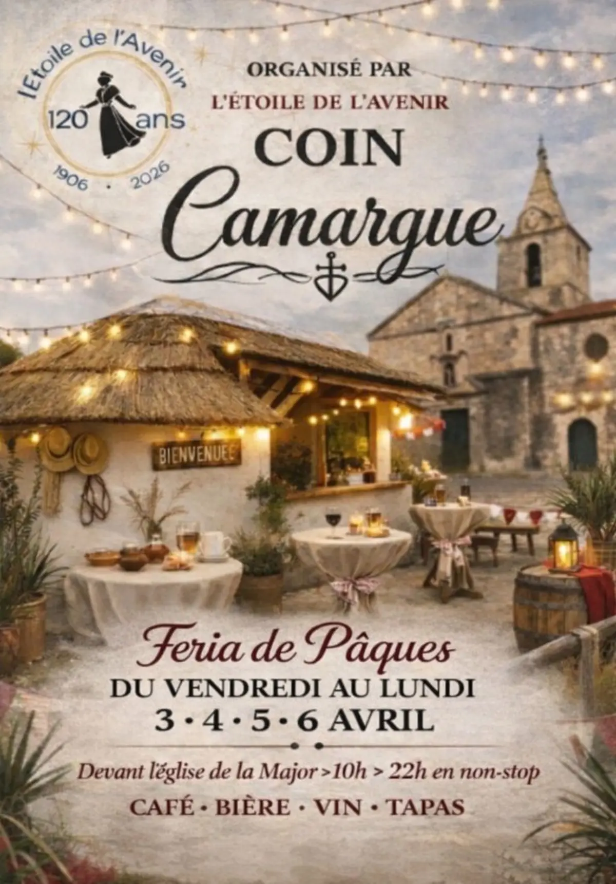 Le coin Camargue de l'étoile de l'avenir - Féria de Pâques