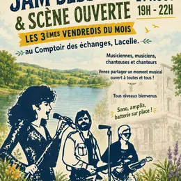 Le Comptoir des Echanges : Jam session & scène ouverte