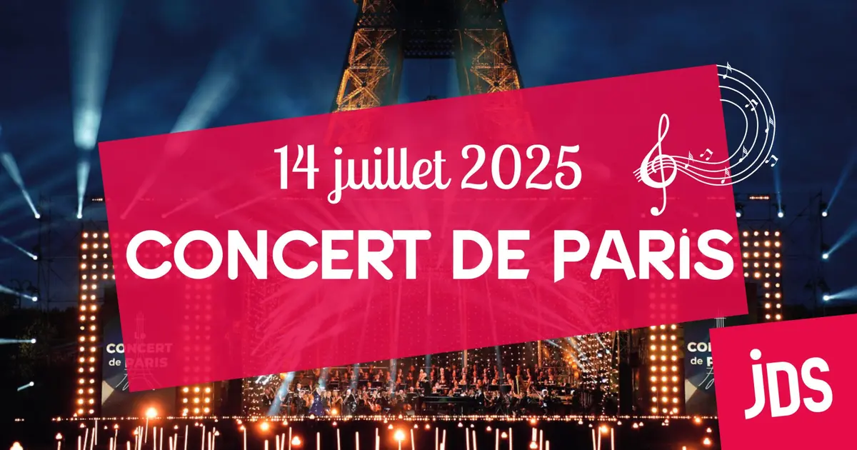 Le c&eacute;l&egrave;bre Concert de Paris du 14 juillet au pied de la Tour Eiffel