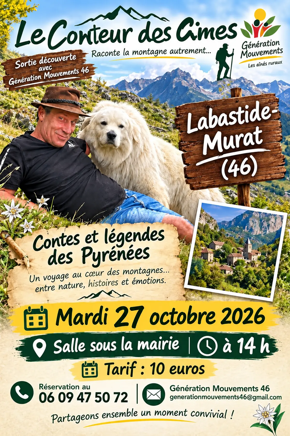 Le Conteur des Cimes raconte la montagne autrement