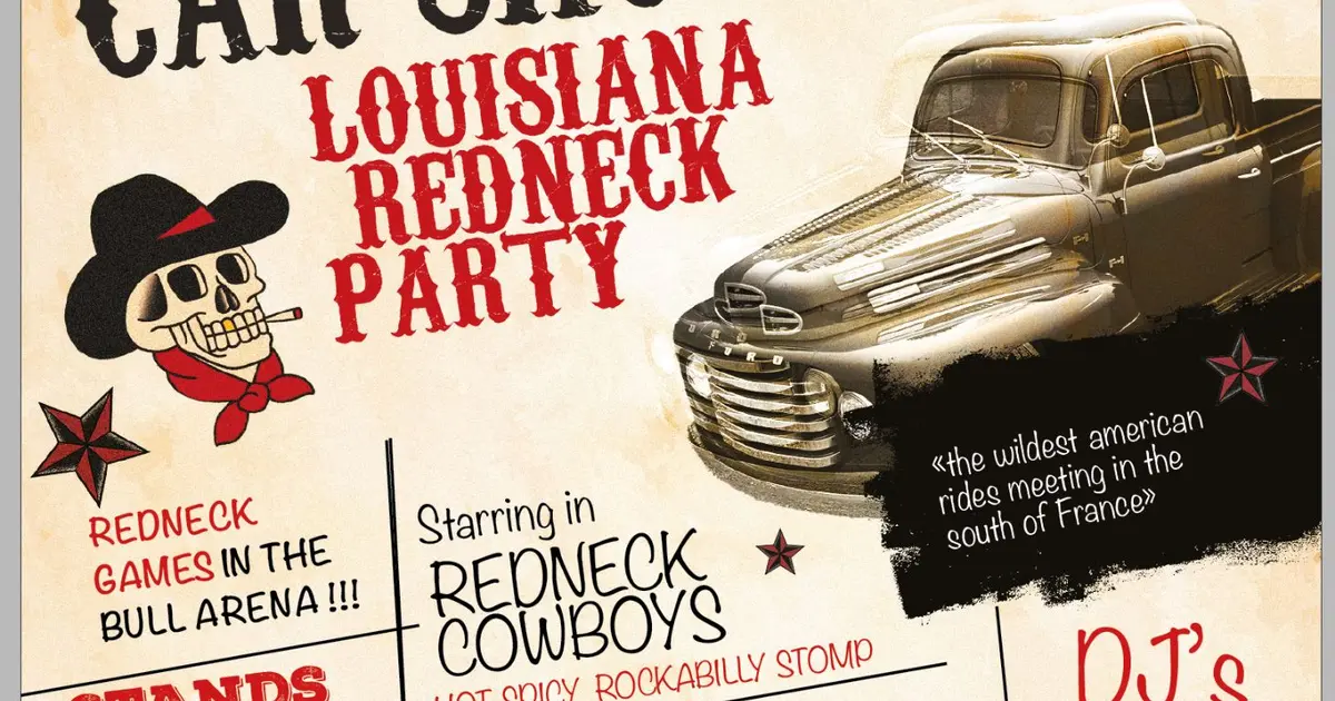 le Custom Car Show & Louisiana redneck party
