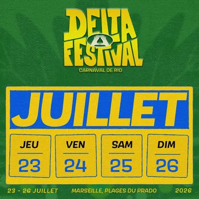 Le Delta Festival 2026 transforme Marseille en Carnaval de Rio
