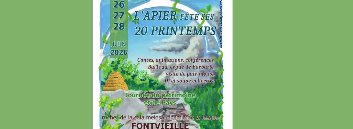 Le détour de nos 20 printemps au Rucher Cala Mélosa