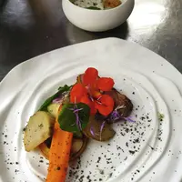 Un bon repas préparé au Domaine du Haut-Jardin DR