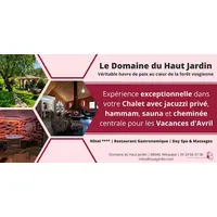 Le Domaine du Haut Jardin : Offres de Pâques ! DR