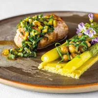 Une assiette d'exception pour votre repas à La Table du Haut Jardin DR