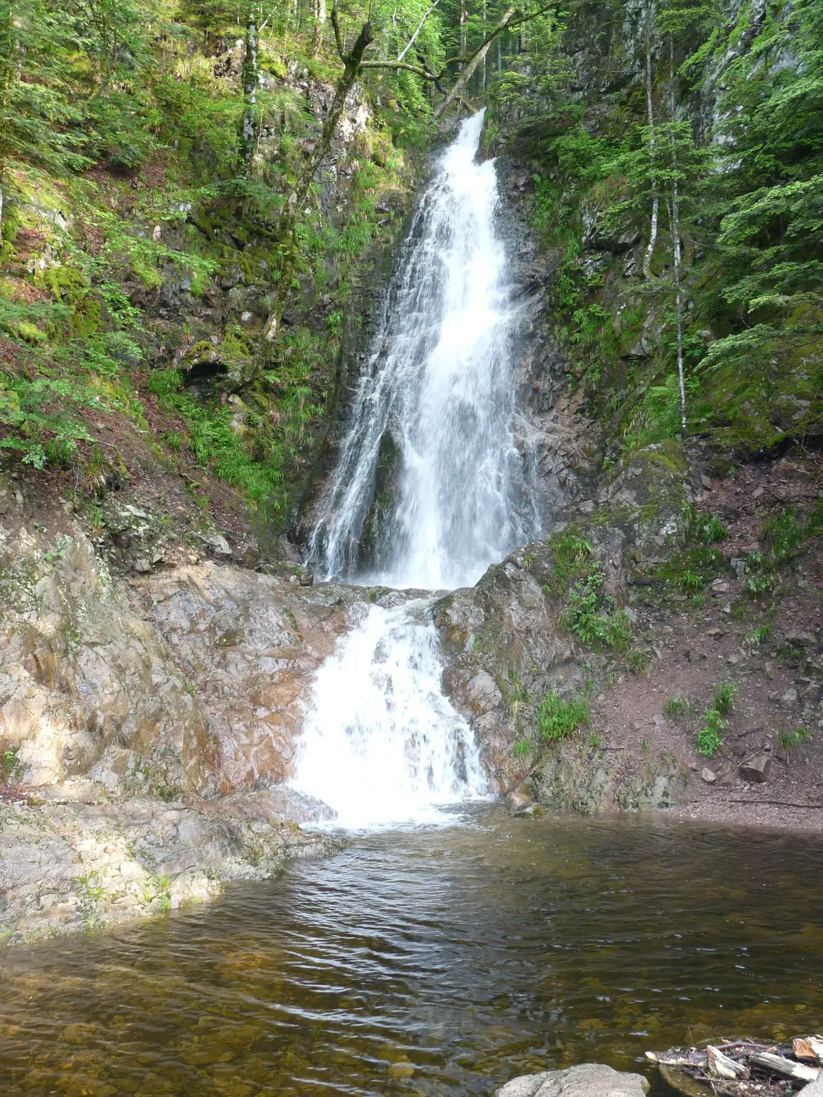 (2) La cascade du Bockloch 